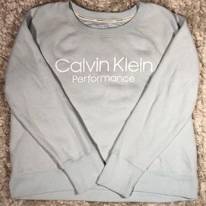 Light blue Calvin Klein sweatshirt